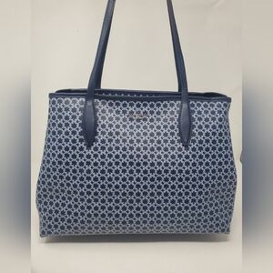 Kate Spade Blue Spade Link Tote Bag